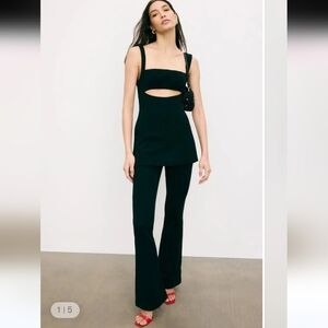 Misha Costanza Black Jumpsuit Size 6